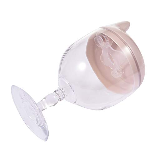 Baby cups, beker feestbeker, morsvrije wijnglas Sippy cups, plastic wijnglas drankmok melkfles met deksel, voor baby… - Image 4
