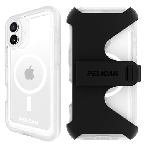 Pelican Voyager iPhone 16 Plus Case - Rugged MagSafe Phone Case - Clear - image 1