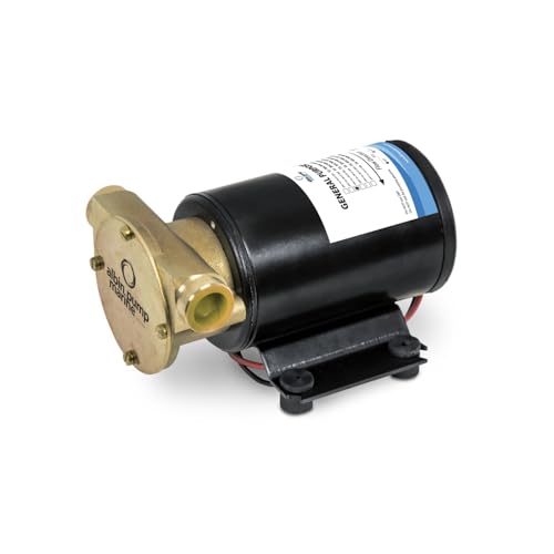 wellenshop 12/24 Volt Wasserpumpe/Impellerpumpe FIP F3 & F4 von Albin Pump, selbstansaugende, umkehrbare Wasserpumpe, Druckpumpe für Boot Größe FIP 3 | 24 V