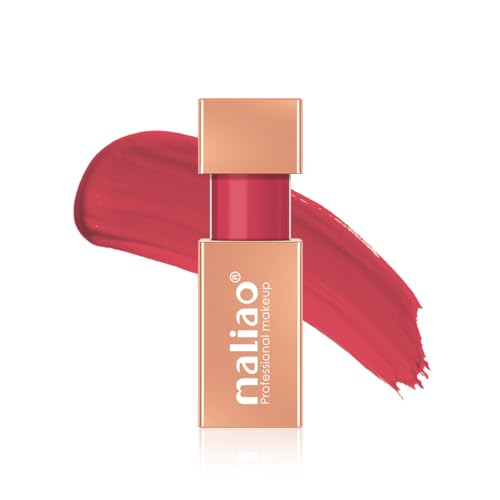Image of Maliao Color Last Matte Lipstick - Long-Lasting, Vibrant Shades (ROSY SUNDAY)