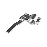 ウィンカーレバー ポジションアップキット 角度調整可能 18φ-28φmm対応 ステアリング用 ウィンカー延長ステー シルバー