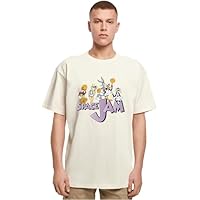 MERCHCODE Mc1524-space Jam Group Oversize tee Camiseta, Arena, M