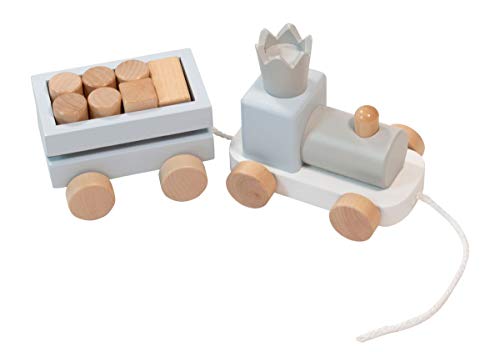 Coemo 3er Set Motorik Spielzeug Trio Holzeisenbahn Stecker Turm Xylophon Grundausstattung – Bild 5