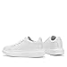NewEndostar Women's Fashion Sneakers,Vibration Height Increase Shoes Lightweight Comfortable Casual Skateboarding Walking Shoes FullWhite 8.5