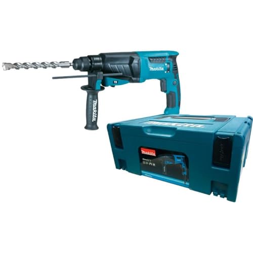 Makita HR2630J SDS Plus Marteau Perforateur Burineur incl. aspirateur dans MAKPAC 2 4J avec set d'aspiration - vue 3