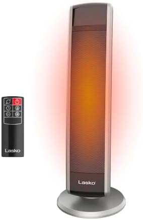 Lasko Oscillating Digital Ceramic Tower Space Heater - 29” - 5586...