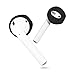 Amial Europe -- Ear Caps Imbottiture [Nuova Versione] Gommini per Cuffie Auricolari Compatibile con AirPods (3 Coppie) [Supporto Orecchio Silicone] [Cuscinetti Anti-Caduta] (Nero)