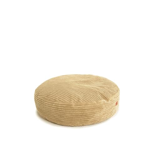 CordaRoy's Waterproof Terry Corduroy Forever Dog - with Removable, Washable Cover - Comfortable & Stylish Pet for Living Room, Room, Office - 30" - Khaki | Made in The USA