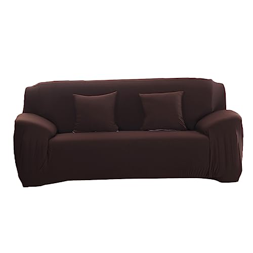 Cabilock Elastischer Sitzer Sofabezug Rutschfest Dehnbar Schützend Pflegeleicht Passend für Sofas Kaffee Möbelüberwurf für Vielseitige Coucharten