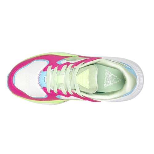 PUMA Womens TRC Mira Brighter Days Lace Up Sneakers Shoes Casual - White4