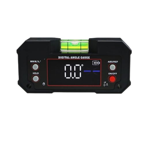 Buscador de ángulos digital con doble eje y base magnética miniatura 1
