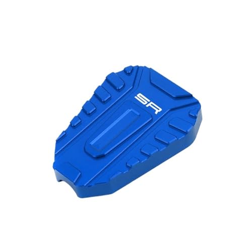 Plaque pied moto 450SR avec pédale de frein arrière élargie pour un grip maximal