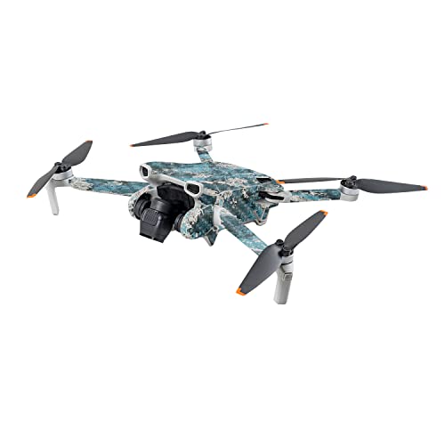 Image of MightySkins Carbon Fiber Skin Compatible with DJI Mini 3 - Rift | Protective, Durable Textured Carbon Fiber Finish | Easy to Apply | Made in The USA