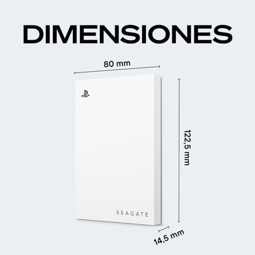 Image of Seagate Game Drive for PlayStation Consoles 1 TB External Hard Drive - USB 3.2 Gen 1, Officially-Licensed (STMH1000100)