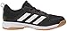 adidas Men's Ligra 7 Track and Field Shoes, Black/White/Black, 13