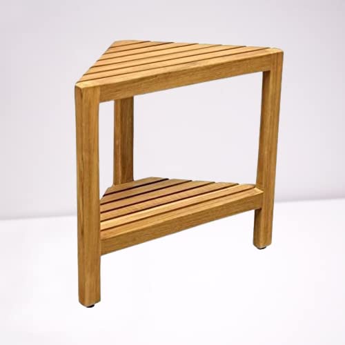 VK HANDICRAFT Wooden Long Bar Stool for Home and Kitchen/ Wooden Stool