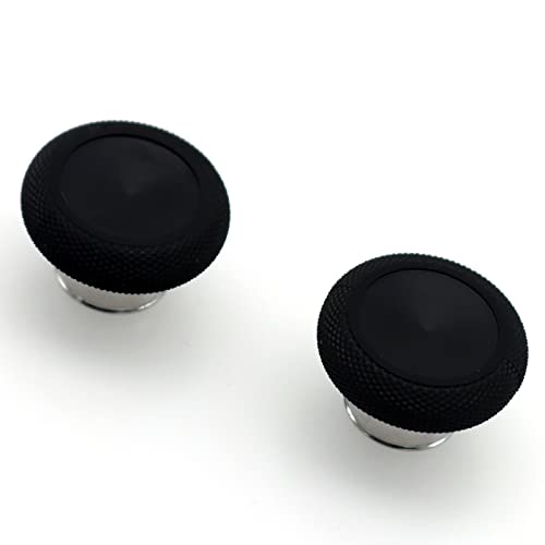 PartEGG 2-pcs Short Concave Magnetic Analog Thumbstick Replacement for Xbox Elite Wireless Controller Series Gen 2 1797 Standard Height Sticks (Black) - Thumbnail 3
