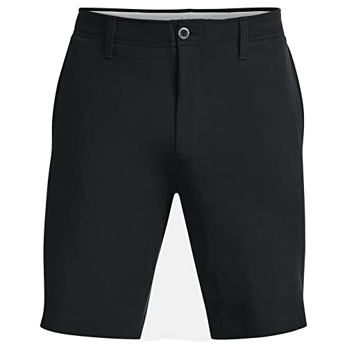 Under Armour Short de golfe masculino (costura interna de 25,4 cm), Preto 001, 41 Normal