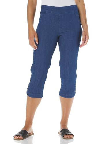 SLIM-SATION Women's Pull on Capri Pant