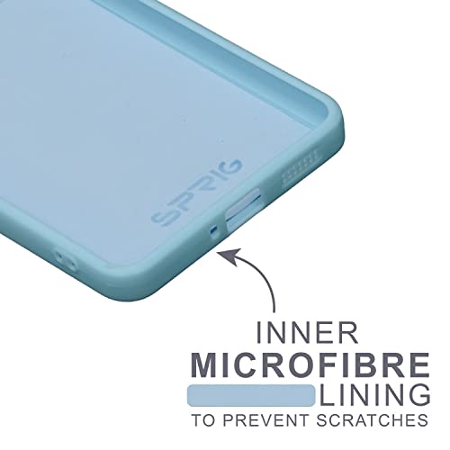 Image of SPRIG Compatible with IQOO Neo 6 5G Phone TPU Basic Premium Back Cover Drop Tested Shock Proof Mobile Case for Men, Women, Boys and Girls with Camera Protection (Light Green)