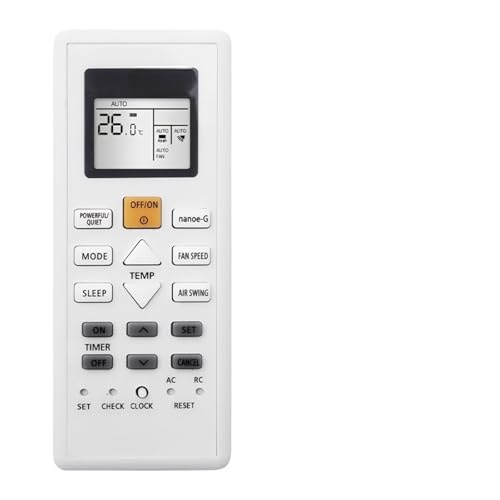 Control Remoto, Compatible Con Panasonic, 01920 10600 17970 18090 Piezas Del Controlador De Aire Acondicionado(10600)