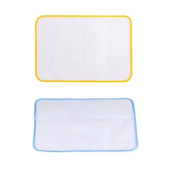 (4+4pack) PAXTOR Protective Ironing Cloth,Rayen Ironing Mesh,Random color,4 Pack 2 Different Size High Temperature Ironing Cloth Ironing Pad,Heat Resistant Ironing Cloth Protective Insulation Pad