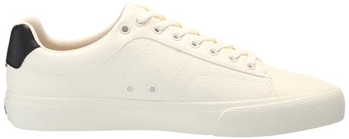 Image of BOSS Men's Aiden Logo Block Leather Low Top Sneakers | Casual Shoes