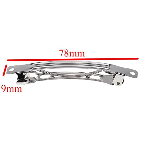 Pinces à cheveux en métal 9x78mm pour vos loisirs créatifs
