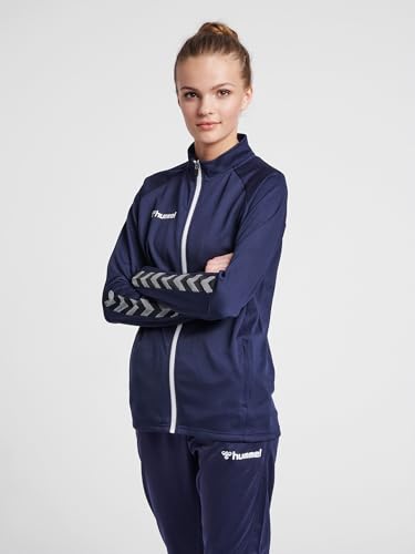 Hummel Hmlauthentic Women Poly Zip Jacket Color: Marine_Talla: L - 3