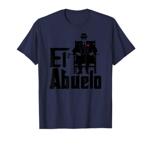 Divertido diseño de El Abuelo para abuelos mexicanos Camiseta