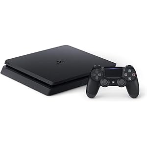 PlayStation 4 ジェット・ブラック 500GB (CUH-2200AB01) 【Amazon.co.jp限定】 オリジナルカスタムテーマ (配信)