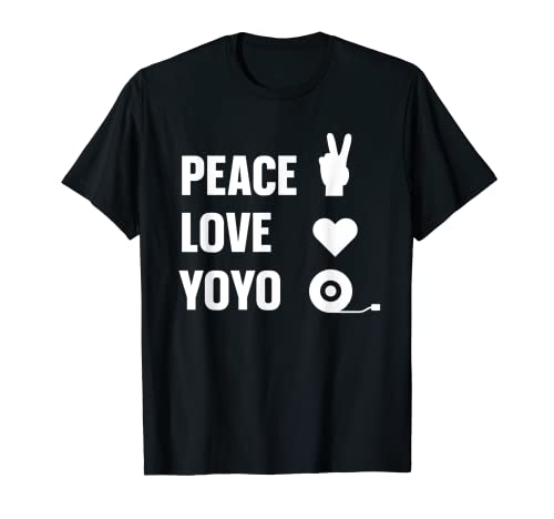YoYo Paz Amor Yo-Yo Camiseta