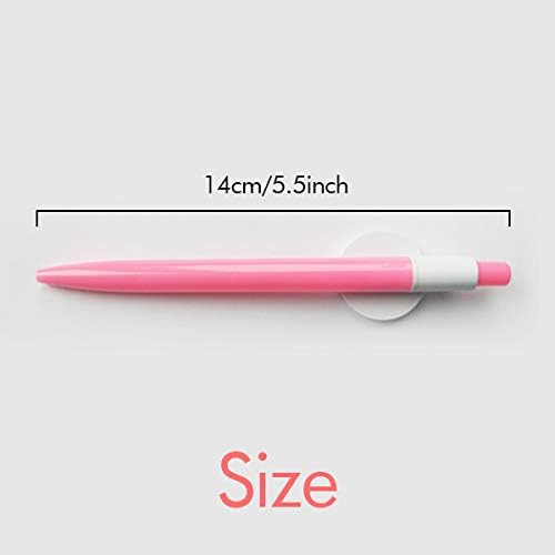 Pen size measurement showing 14cm or 5.5 inches