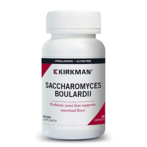 Kirkman Saccharomyces Boulardii - 3 Billion CFU - 100 Capsules