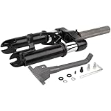 Cllevghy E Scooter Federgabel Stoßdämpfer Aufhängungssatz Vorne, E Scooter Stoßdämpfer Stoßfest Gabel Scooter Zubehör für Ninebot Max G30 Modifikations und Reparatur
