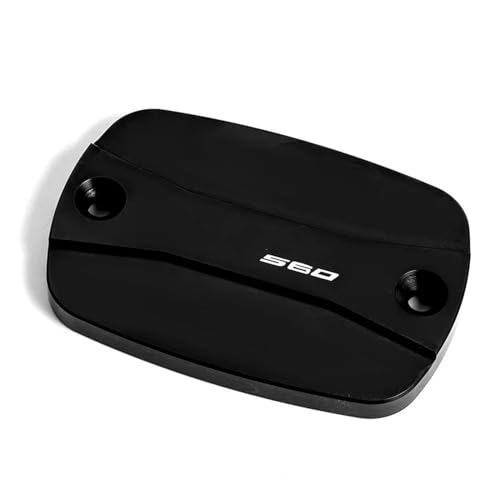 Tapas de depósito de frenos de aluminio mecanizado rojo: acabado premium para TMAX 560 2