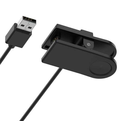 Disscool Replacement Charging Dock Cable Compatible with Golf Buddy W12, USB Cable Charger Stand Smart Watch Accessories(1M/3.3FT, Black)