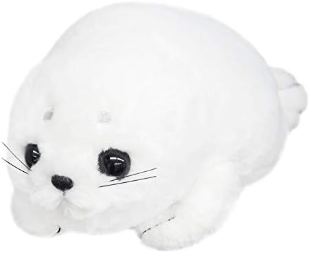 三英貿易(Sanei Boeki) オリジナル ぬいぐるみ moffly(もふりー)アニマル アザラシ W13×D27×H12cm