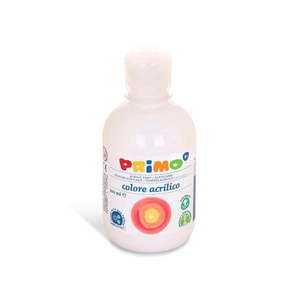 Primo - Acrylic Color Bottle 300ml - White