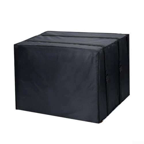 Cubierta de aire acondicionado para ventana resistente a la intemperie, correas ajustables para un ajuste seguro y protección (53 x 40 x 40 cm)