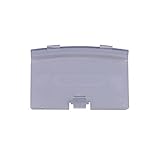 eJiasu GBC Battery Door, Plastic Repair Back Cover Parts Replacement Battery Door Cover for GBC Gameboy Color System (Transparent Purple)