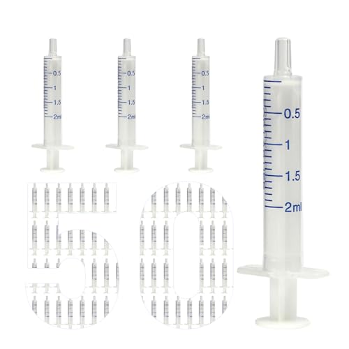Labfil 50 Pack Luer Slip Syringe