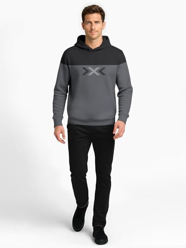 Image of BULLMER Trendy Cotton Blend Sweatshirt for Men | Stylish Full Sleeve Mens Sweatshirts & Hoodies for Winter Wear