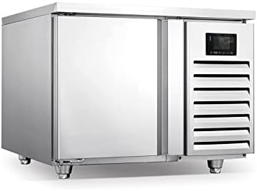 Kolice Commercial Blast Chiller,3 Trays Small Commercial Blast Freezers, Lowest -35C (-31°F), 4 Modes Shock Frozen, 304 Stainless Steel,Compact Flash Freezer for Bakery,Cafe & Small Restaurant,110V