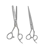 Kashi Professional Hair Cutting 6' and Thinning Shears 6.5' Set Japanese Cobalt Steel
