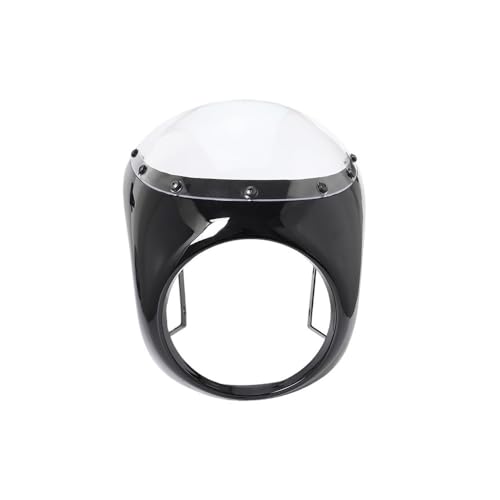 Carénage de phare avant moto avec pare-brise universel 7 pouces spoiler protection