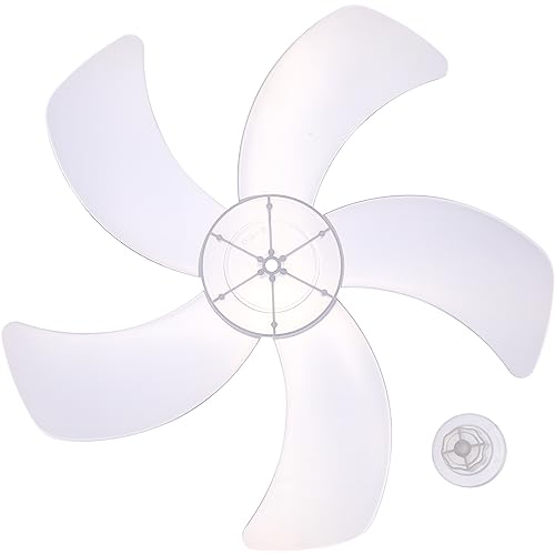 Garneck Ventilador De Plástico Com 5 Ventilador De Substituição Para Ventilador De Pedestal Doméstic