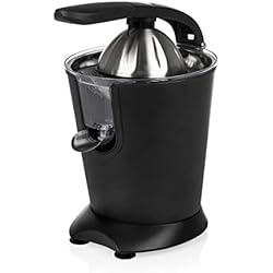 Exprimidor Imetec Princess 201853 Exprimidor de cítricos · 160 W · Brazo de palanca profesional, Cono universal, Edición Especial, Acero Negro