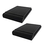 Kaeltsyn 2 Stück Stoßdämpfungsschwämme für Lautsprecher und Elektronik, Vibrationskontrolle und Sicherheitsgarantien, Lautsprecher Isolationspad