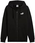 Puma Mens Essentials Logo Full-Zip Fleece Hoodie